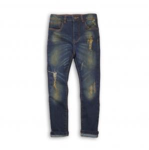 Nohavice džínsové s elasténom EXPO , Velikost - 104/110 , Barva - Čierna