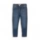 Nohavice džínsové s elasténom MERGE , Velikost - 98/104 , Barva - Modrá-2