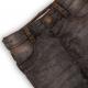 Nohavice džínsové s elasténom RANGER , Velikost - 68/74 , Barva - Čierna-2