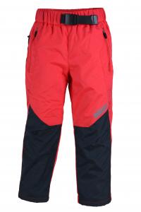 Kalhoty outdoorové , Barva - Červená
