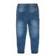 Nohavice podšité džínsové s elastanom , Velikost - 80/86 , Barva - Modrá-1