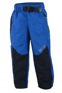 Nohavice s fleecovou podšívkou , Velikost - 98 , Barva - Modrá