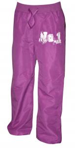 Nohavice s podšívkou , Velikost - 158 , Barva - Svetlo fialová