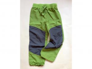 Nohavice športové outdoor , Velikost - 86 , Barva - Zelená