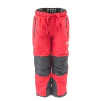Nohavice športové outdoorové fleec , Velikost - 116 , Barva - Červená