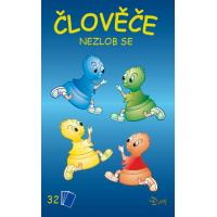 Karty Človeče nehnevaj sa , Barva - Modrá