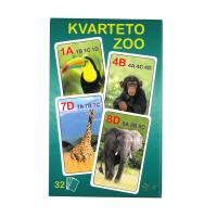 Karty kvarteto ZOO , Barva - Zelená
