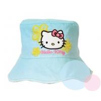 Klobúčik Hello Kitty , Velikost čepice - 52 , Barva - Tyrkysová