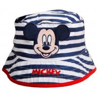 Klobouček Mickey Baby , Velikost čepice - 40-42 , Barva - Bielo-modrá