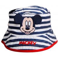 Klobúčik Mickey Baby , Velikost čepice - 40-42 , Barva - Bielo-modrá