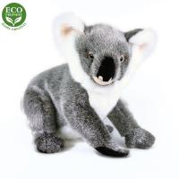 Koala stojaca 25 cm ECO , Barva - Šedá