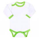 Body New Baby , Velikost - 80 , Barva - Bielo-zelená