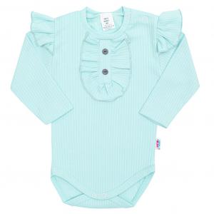 Body New Baby Stripes , Velikost - 56 , Barva - Modrá