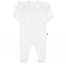 Overal New Baby Stripes , Velikost - 68 , Barva - Biela