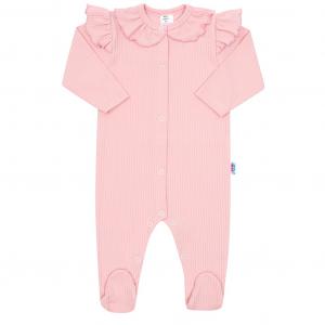 Overal New Baby Stripes , Velikost - 86 , Barva - Ružová
