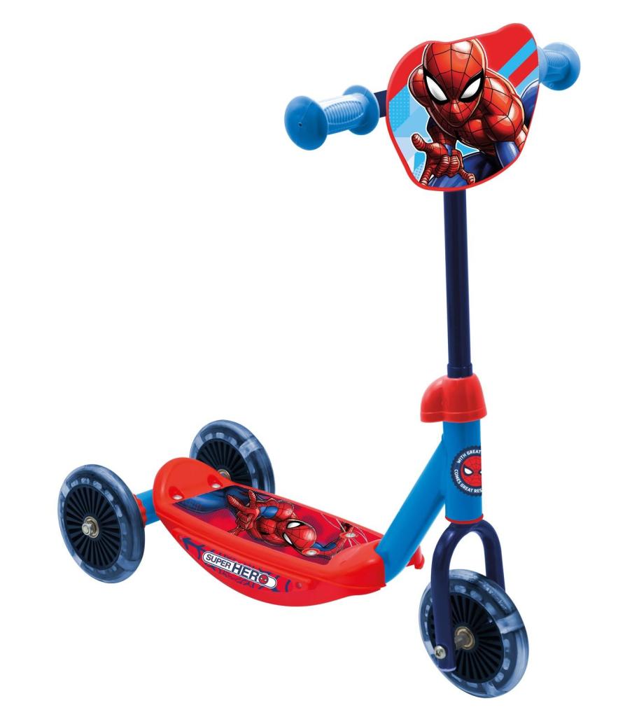 kolobežka Spiderman