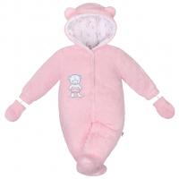 Kombinéza New Baby Nice Bear , Velikost - 56 , Barva - Ružová