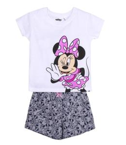 Dievčenské komplet Minnie , Velikost - 92 , Barva - Bílo-šedá