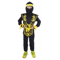 Kostým Ninja , Velikost - M , Barva - Čierna