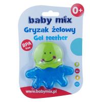 Hryzátko Baby Mix chobotnice , Barva - Modrá