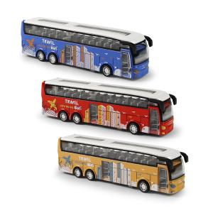 Kovový dálkový autobus , Barva - Červená