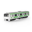 Kovový mini vlak metro , Barva - Zelená