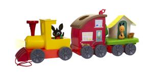 Zajačik Bing vláčik s doplnkami zvukom a svetlom