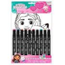 Kreslenie podľa čísel GABBYS DOLLHOUSE , Barva - Ružová