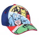Šiltovka AVENGERS , Velikost čepice - 53 , Barva - Modro-červená