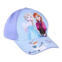 Šiltovka Elsa a Anna Frozen , Velikost čepice - 53 , Barva - Fialová
