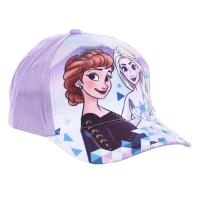 ŠILTOVKA Ľadové kráľovstvo Anna a Elsa fialová , Velikost čepice - 54 , Barva - Fialová