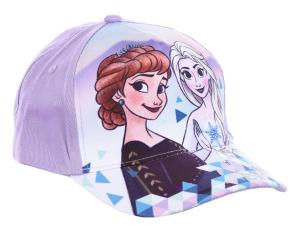 ŠILTOVKA Ľadové kráľovstvo Anna a Elsa fialová , Barva - Fialová