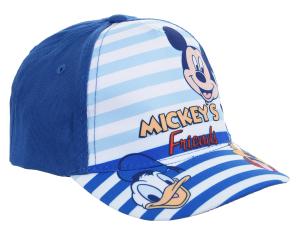 Šiltovka Mickey Friends modrá , Velikost čepice - 48 , Barva - Modrá