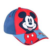 KŠILTOVKA MICKEY , Velikost čepice - 51 , Barva - Červeno-modrá