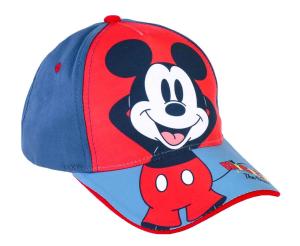 KŠILTOVKA MICKEY , Velikost čepice - 51 , Barva - Červeno-modrá