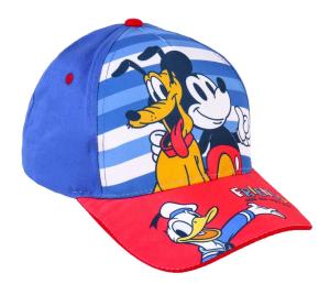 KŠILTOVKA MICKEY , Velikost čepice - 51 , Barva - Červeno-modrá