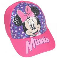 Šiltovka Minnie Mouse , Velikost čepice - 52 , Barva - Ružová