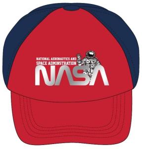 KŠILTOVKA NASA , Velikost čepice - 56 , Barva - Červeno-modrá