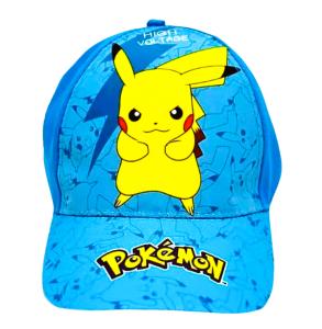 Šiltovka Pokémon , Velikost čepice - 54-56 , Barva - Světlo modrá