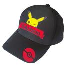 ŠILTOVKA POKÉMON Pikachu pokéball čierna , Velikost čepice - 54 , Barva - Čierna