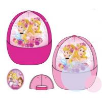 Šiltovka Princezny Disney , Velikost čepice - 52 , Barva - Malinová
