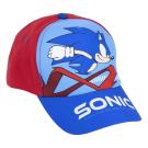 Šiltovka Sonic , Velikost čepice - 53 , Barva - Červeno-modrá