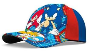 Šiltovka Sonic a Priatelia , Barva - Červeno-modrá