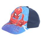 Šiltovka Spiderman tmavo modrá , Velikost čepice - 54 , Barva - Tmavo modrá