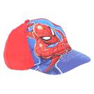 Šiltovka Spiderman červená , Velikost čepice - 52 , Barva - Červená
