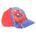 Šiltovka Spiderman červená , Velikost čepice - 52 , Barva - Červená