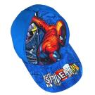Kšiltovka Spiderman postava , Velikost čepice - 52 , Barva - Modrá