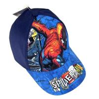Kšiltovka Spiderman body , Velikost čepice - 52 , Barva - Tmavo modrá