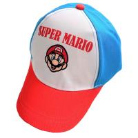 ŠILTOVKA SUPER MARIO , Velikost čepice - 52 , Barva - Modro-červená