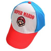 ŠILTOVKA SUPER MARIO , Velikost čepice - 54 , Barva - Modro-červená